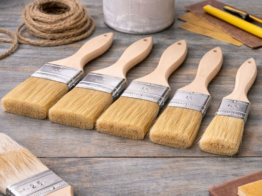 Set Ebenen Pinsel Farbe 5 Stück Wand Flächen 1-11513