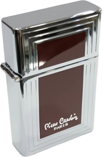 Pierre Cardin Αναπτήρας Flamme in Silber Farbe