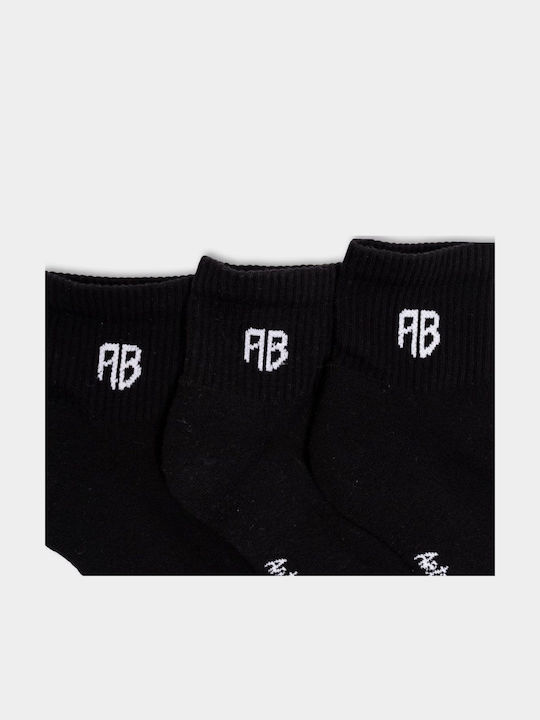 AntetokounBros Socken Schwarz 3Pack AntetokounBros Socken Schwarz 3Pack