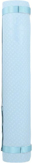 4F Trainingsmatte Yoga Blau (183x61x0.4cm)