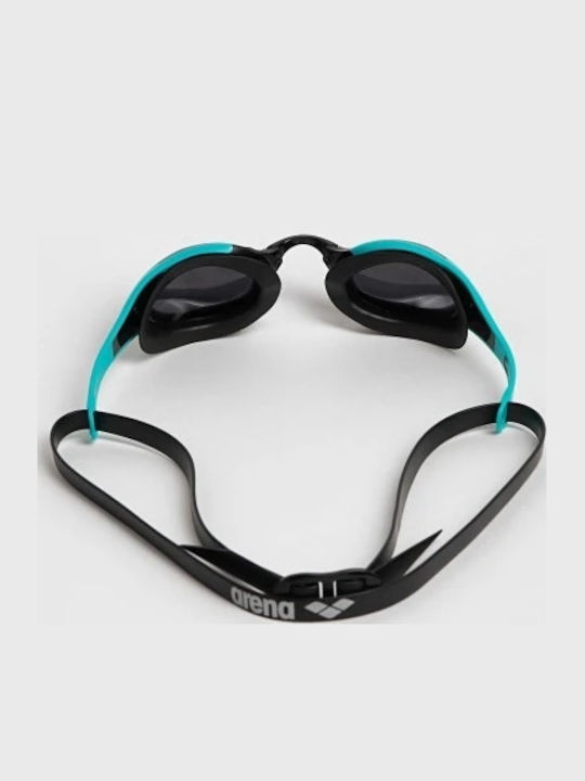Arena Cobra Swimming Goggles Adults with Anti-fog Lenses Green