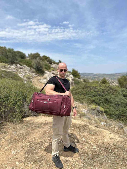 Cardinal Σακ Βουαγιάζ 54lt Μπορντό Υφασμάτινο M65εκ.