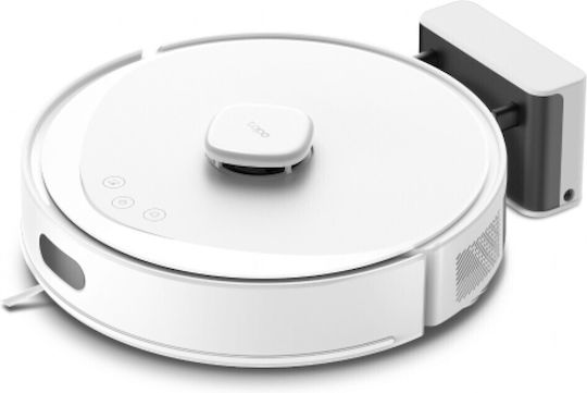 TP-LINK Tapo Rv30 Max Σκούπα Ρομπότ με Χαρτογράφηση Laser & Απορρόφηση 5300Pa Λευκή