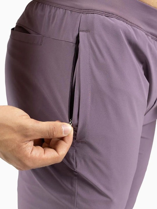 Pantaloni de trening cu Elastic Violet