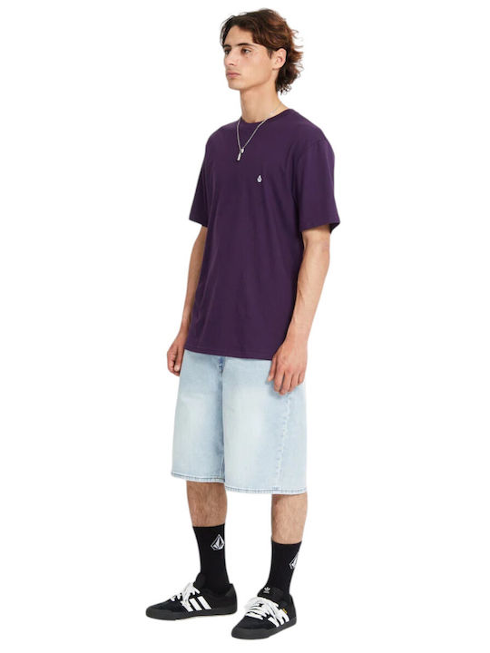 Stone Blanks T-shirt Μωβ
