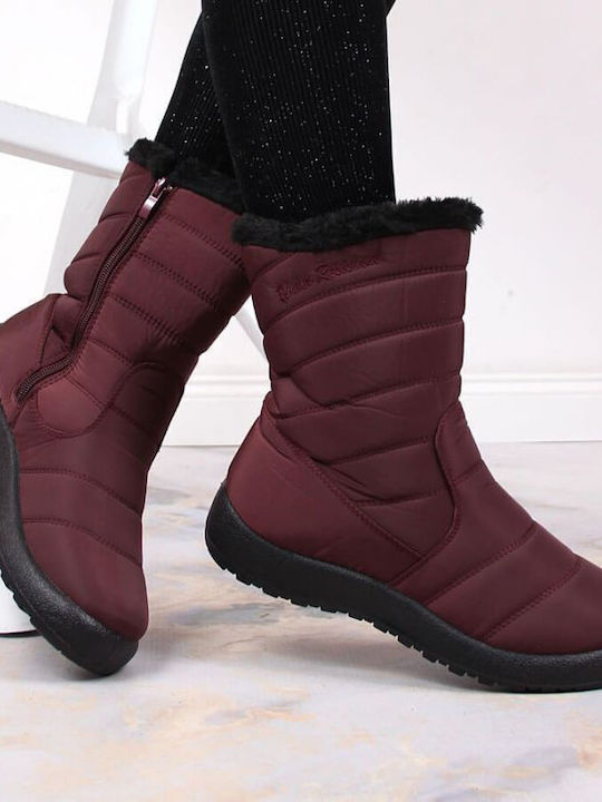 Damenstiefel Rot