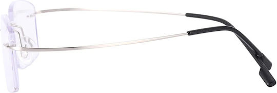 KRZ Lesebrille +2.25 Herrenuhren in Silber Farbe KRZRIM225