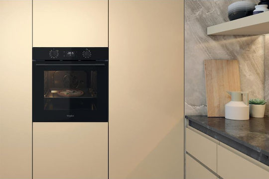 Whirlpool OMK58CU1SB Einbauofen 71Es B59.5cm.