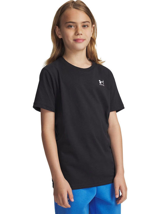Tricou pentru copii Negru Sportstyle