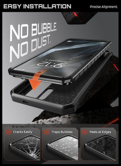 Supcase Unicorn Beetle Pro Mag 360 Full Cover Aramid Fiber / Σιλικόνης / Πλαστικό 0.2mm Μαύρο (Galaxy S26 Ultra)