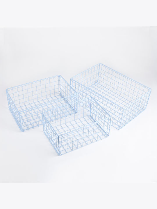 Butlers Aufbewahrungskorb Blau 30x20cm 1Stück