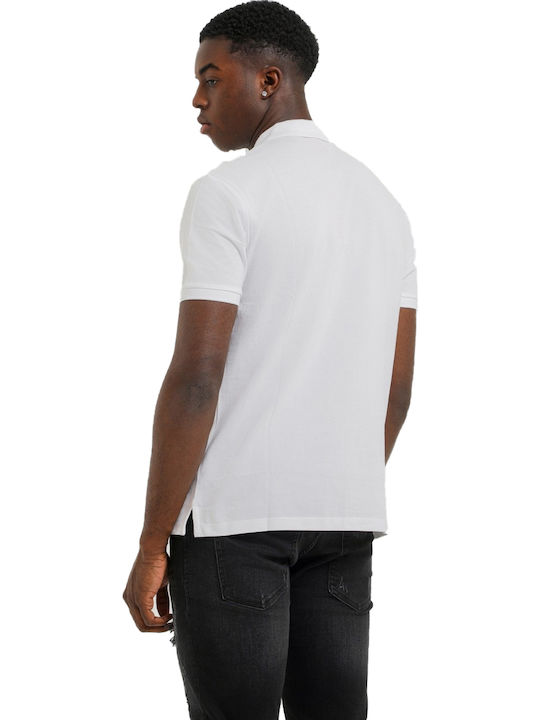 Donos222 Polo Short Sleeve Blouse White