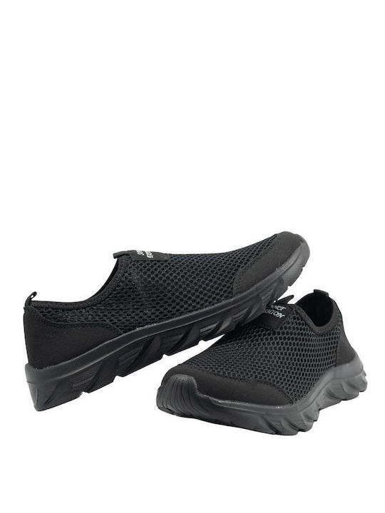 Синтетична кожа Мъжки Slip-On Черен Синтетична кожа Мъжки Slip-On Черен