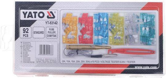 Yato Car Fuse Set Blades 92pcs