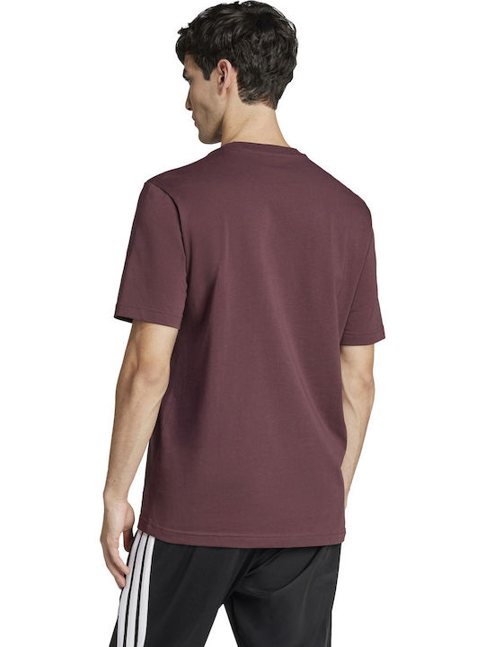 Graphic Tee T-shirt Bordeaux
