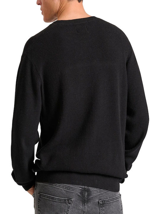 Funky Buddha Pullover Schwarz