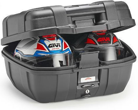 Givi Trekker Monokey Μπαγκαζιέρα Μοτοσυκλέτας 52lt Μαύρη