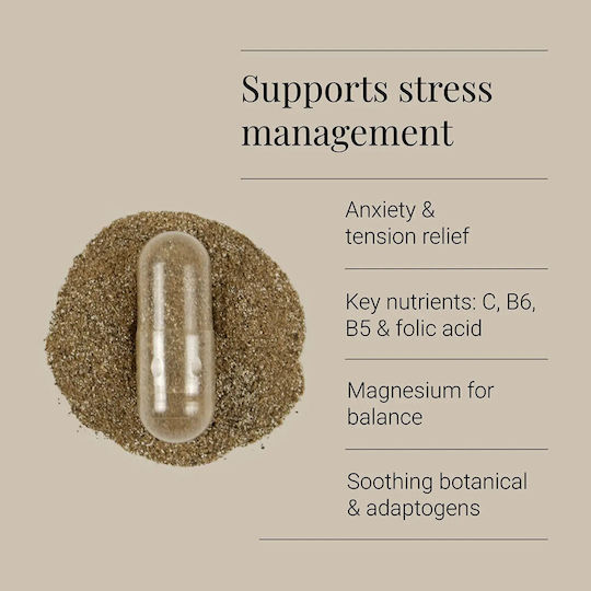 Kiki Health Serenity Supliment Pentru Stres 60 Capsule Pe Bază De Plante