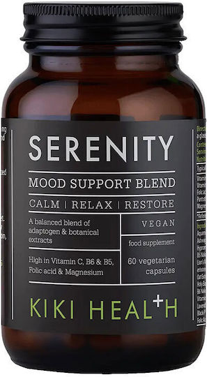Kiki Health Serenity Supliment Pentru Stres 60 Capsule Pe Bază De Plante