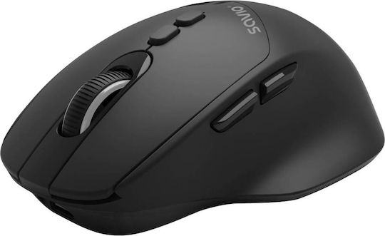 Savio MB-06 Безжичен Ергономичен Bluetooth Мишка Черен