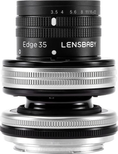 Lensbaby Full Frame Φωτογραφικός Φακός Composer Pro II with Edge 35 Optic Standard / Tilt-Shift για Nikon F Mount Μαύρος