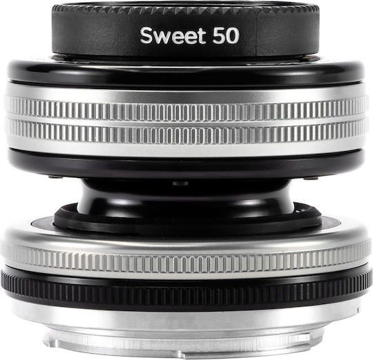 Lensbaby Obiectiv Foto Composer Pro II with Sweet 50 Optic Fix pentru Montura Fujifilm X Black