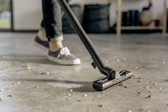 Karcher Wd 4 S Go!further Wet-Dry Vacuum 1100W with Stainless Steel Container 20L Black