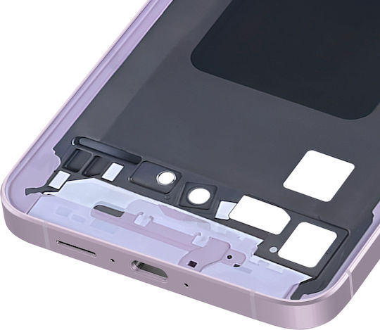 Clappio Твърда Рамка За Смяна Galaxy A55 Лилава
