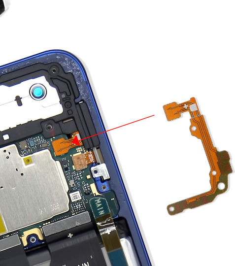 Clappio Frc Cable Compatible Galaxy S25 Plus Flex Cable Audio Green