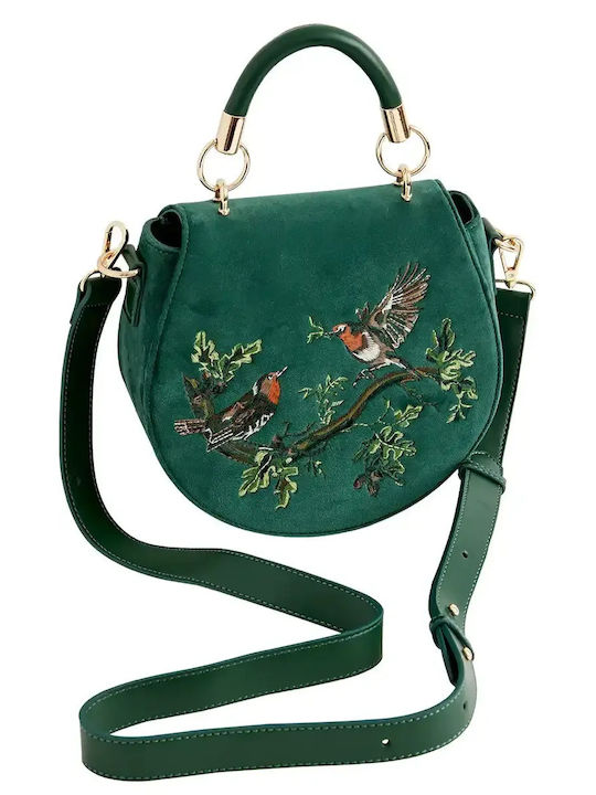 Damentasche Schultertasche Grün