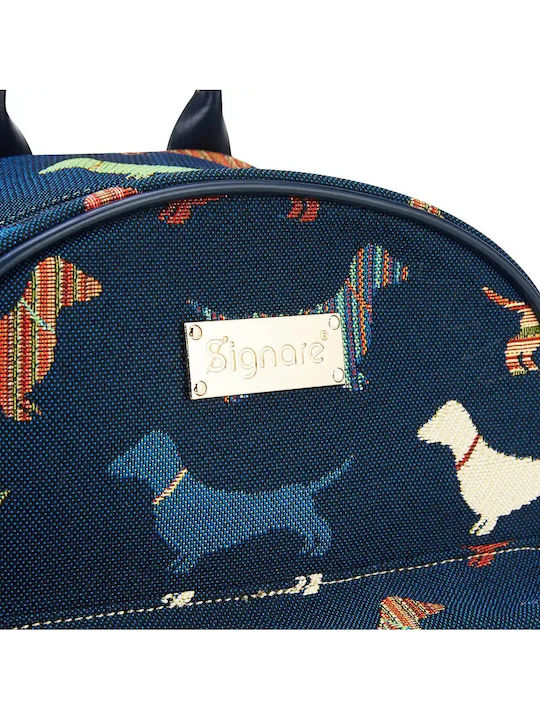 Dachshund Damentasche Rucksack Mehrfarbig