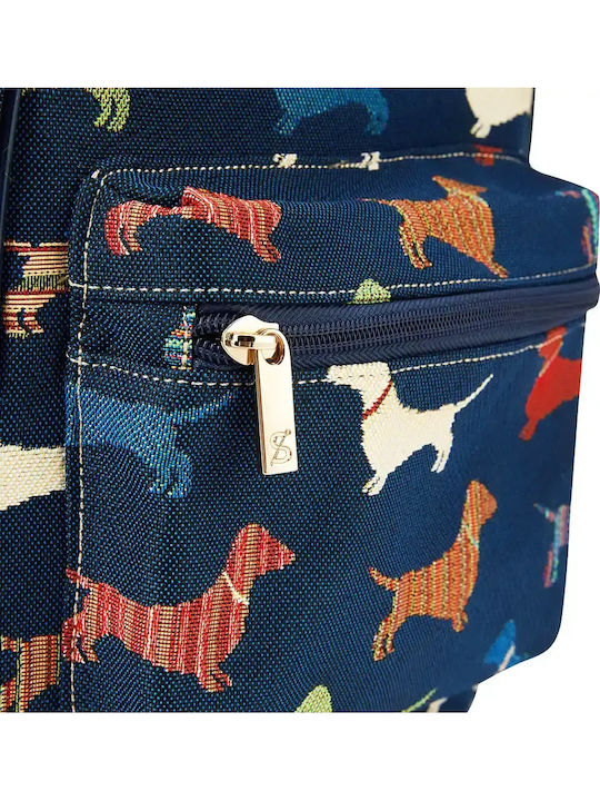Dachshund Damentasche Rucksack Mehrfarbig