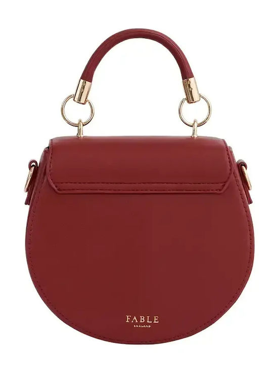 Leather Women's Bag Shoulder Burgundy