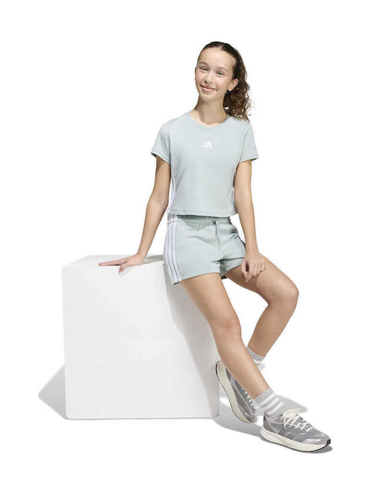 Αθλητικό Παιδικό Σορτς/Βερμούδα Τιρκουάζ