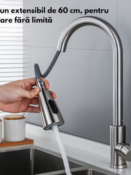 Inco Kitchen Faucet Counter Gray