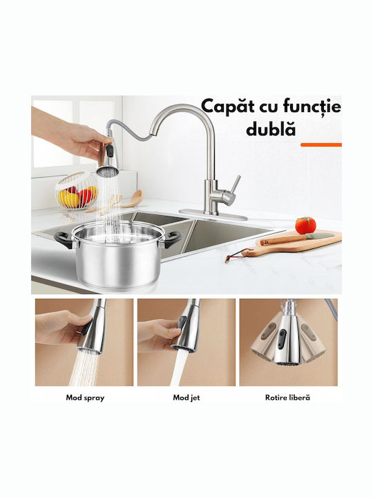 Inco Kitchen Faucet Counter Gray