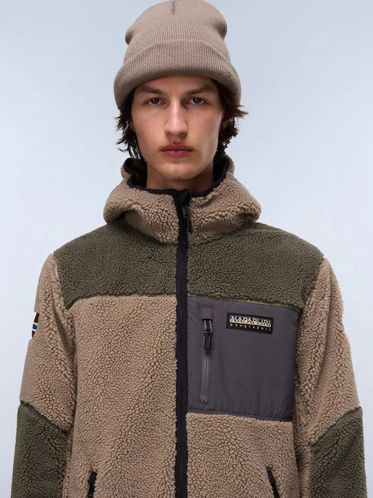 3 Cb Jacke Braun