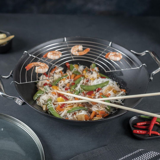 Kuhn Rikon 36cm Wok din Fontă cu Strat Ceramic
