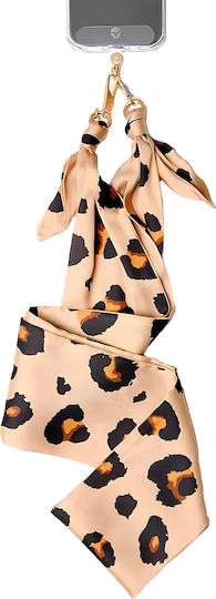 Force Case Removable Scarf Shoulder Strap Universal Smartphone Leopard Pattern Leopard