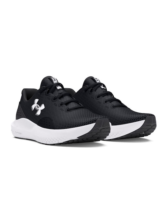 Charged Surge 4 Damen Sportschuhe Laufen Schwarz