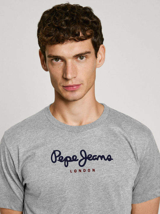 'eggo' T-shirt Γκρι
