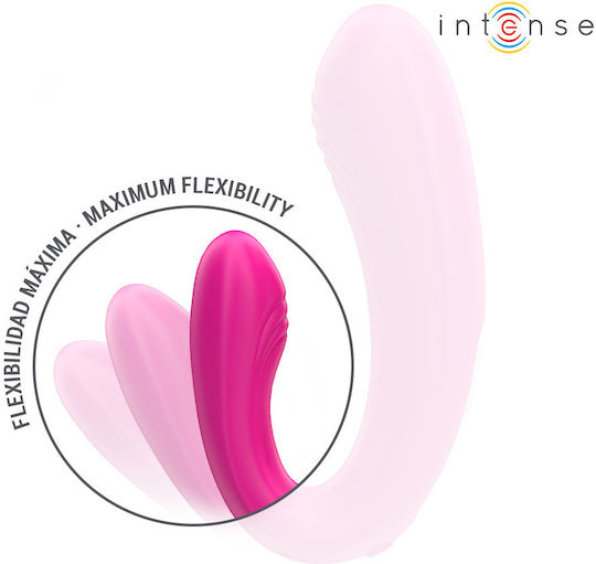 Intense Janet Dual Dublu Vibrator cu Telecomandă 10.2cm Roz