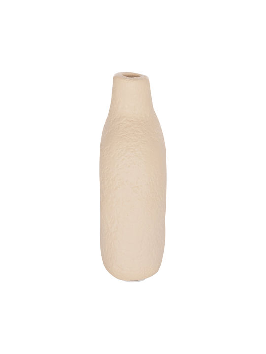 HomeMarkt Dekorative Keramikvase Decant Orange 6,5x6,5xH17cm HM4667.02M