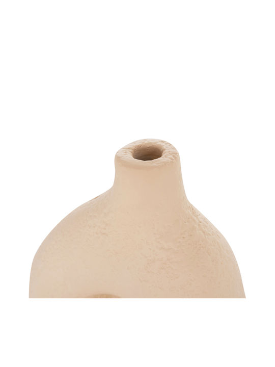 HomeMarkt Dekorative Keramikvase Decant Orange 6,5x6,5xH17cm HM4667.02M