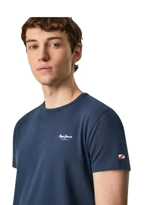 Original Basic Tricou Blue