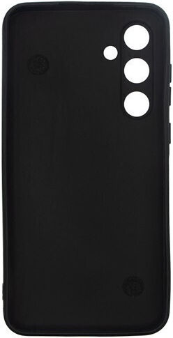 Vivid Pearl Chain Silicone Plastic Black Back Cover for Galaxy A55 Oppo A55 5G CS-SP Case