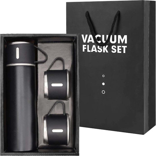 Belle Vous Sticlă Termos Oțel inoxidabil 500ml Black