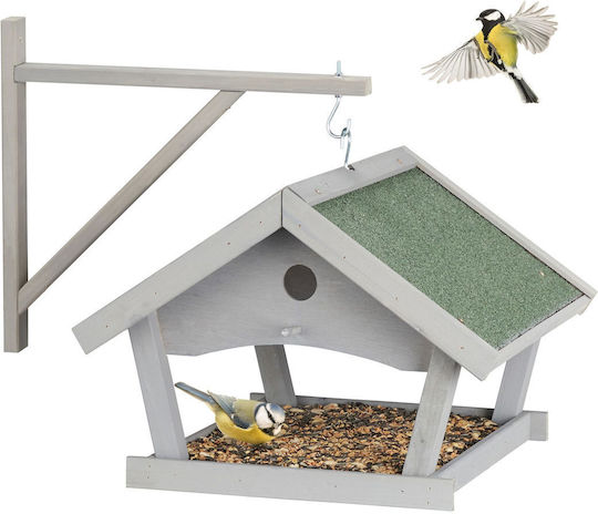 Relaxdays Bird Feeder in Gray Color