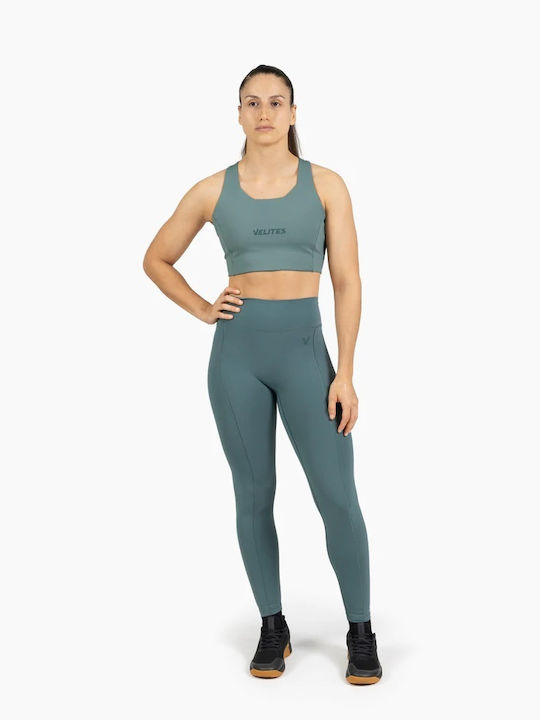 Обучение Женски Дълга легинси Pine Green