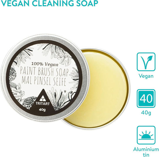 Set 24 Pensule De Pictură Tritart Vegan Rotund Cu Vârf Ascuțit Săpun De Curățare Acuarelă Acrilic Ulei